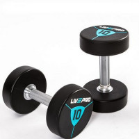 Гантели в уретане 32 кг Live Pro Premium Urethane Dumbbells LP8000-32