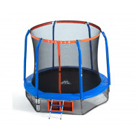 Батут DFC Jump Basket 8ft внутр.сетка, лестница (244cм) 8FT-JBSK-B