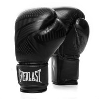 Перчатки тренировочные Everlast Spark 12oz черн/гео.