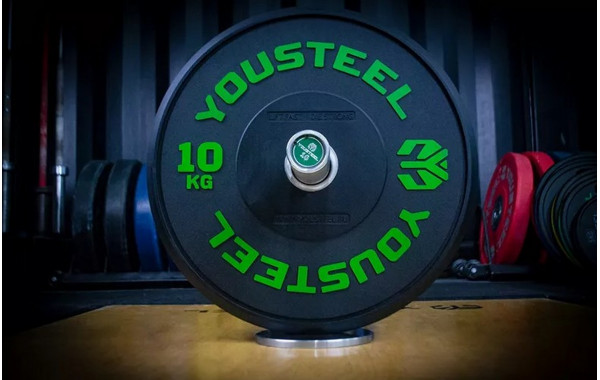 Диск 10кг YouSteel Traning PRO черный 600_380