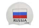 Шапочка плавательная Larsen Russia белый