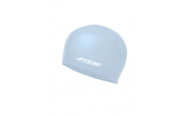 Шапочка для плавания Atemi kids silicone cap Light blue KSC1LBE голубой 600_380