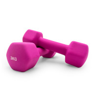 Гантель неопреновая 3кг UnixFit DBNEO3PK Pink