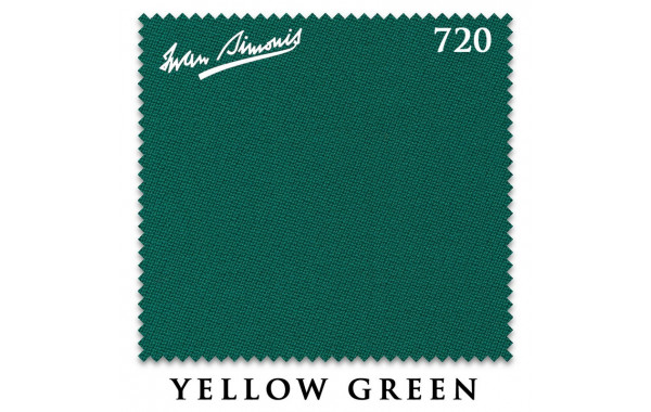 Сукно Iwan Simonis 720 195см Yellow Green 60М 600_380