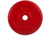 Диск обрезиненный d31мм MB Barbell MB-PltC31-5 5 кг красный