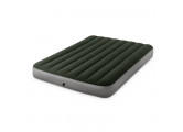 Надувной матрас Intex Dura-Beam Prestige Downy Airbed 137х191х25 см с насосом на батарейках 64778