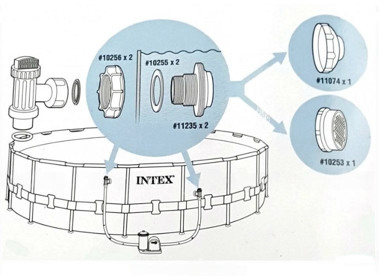 Гайка Inex 10256 для муфты 38мм 758_554