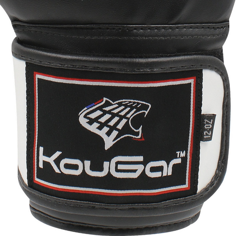 Боксерские перчатки Kougar KO400-6, 6oz, черный 800_800