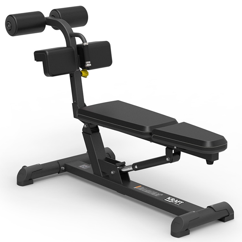 Скамья для пресса регулируемая Kraft Fitness линия TWIN KFACBY 800_800