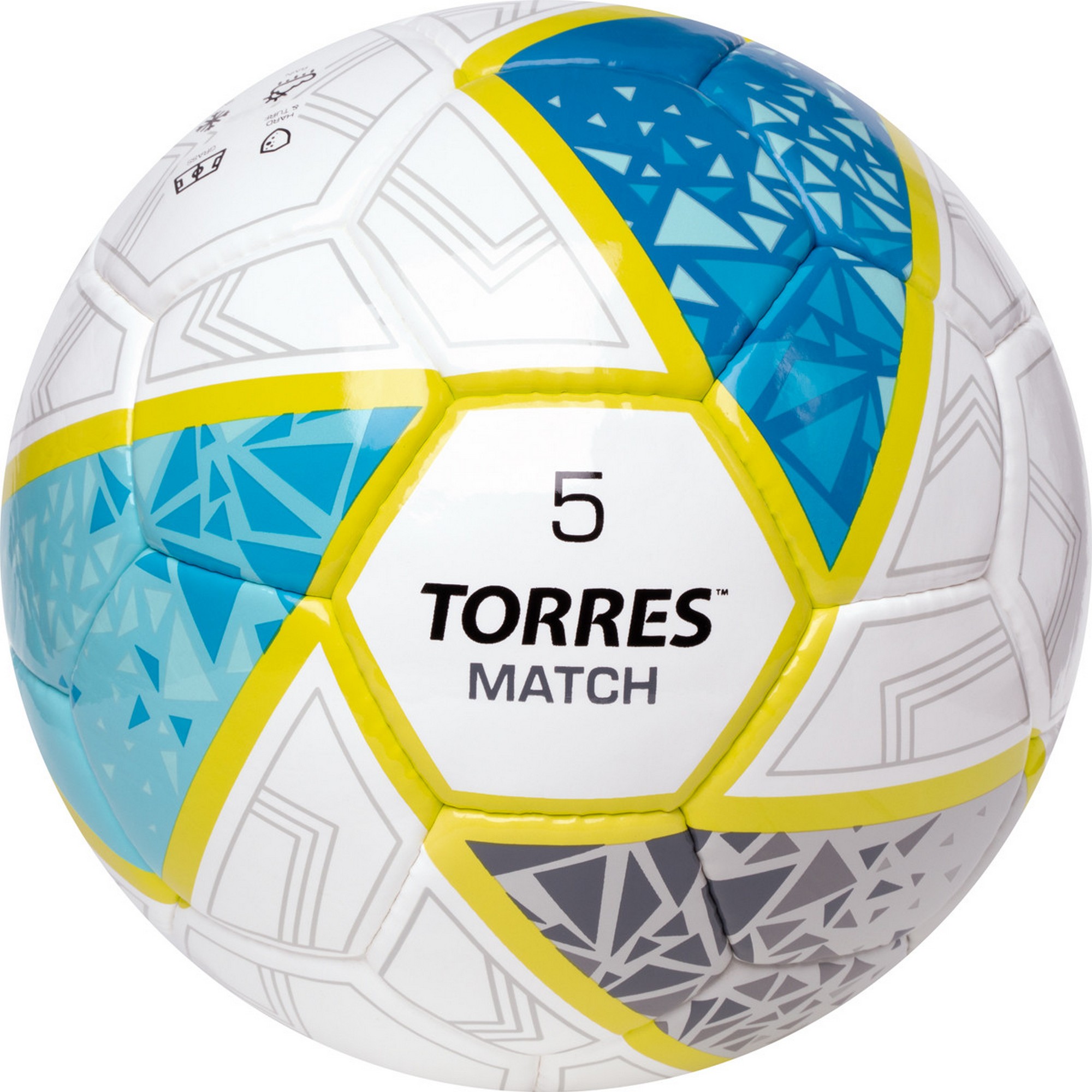 Мяч футбольный Torres Match F323975 р.5 2000_2000