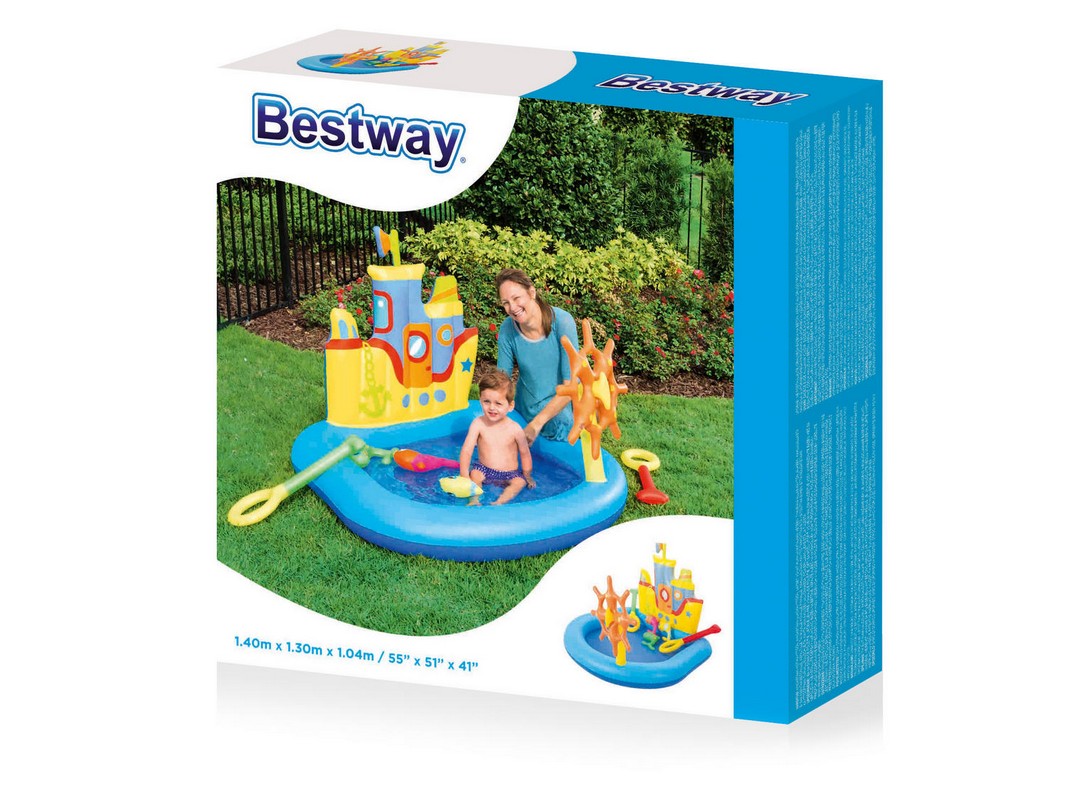 Игровой центр 140х130x104см Bestway Кораблик 52211 1067_800