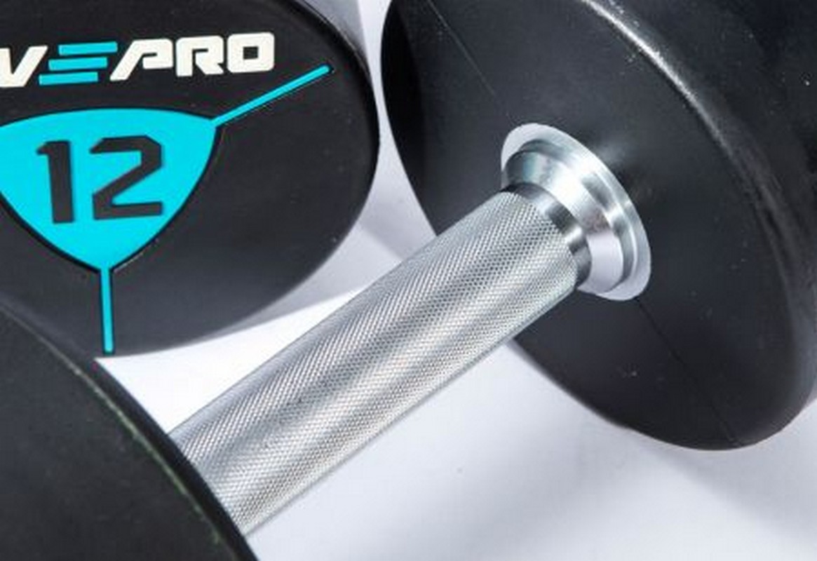 Гантели в уретане 18 кг Live Pro Premium Urethane Dumbbells LP8000-18 1165_800