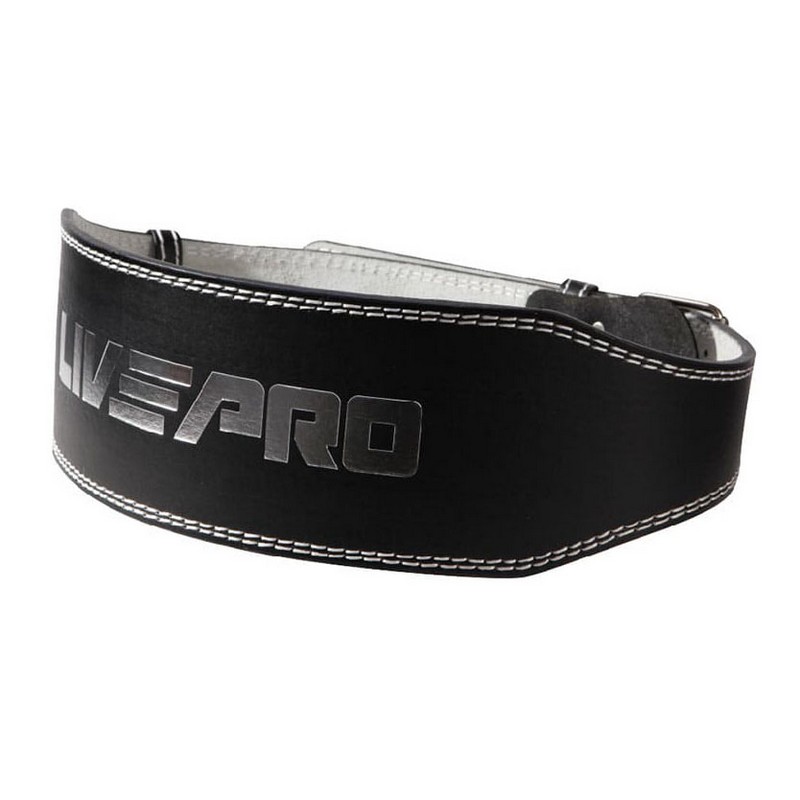 Атлетический пояс Live Pro Weightlifting Belt LP8067-M размер M, черный 800_800