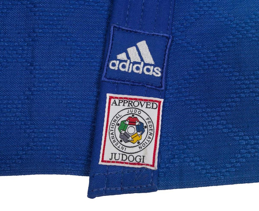 Кимоно для дзюдо Adidas Champion 2 IJF синее 979_800