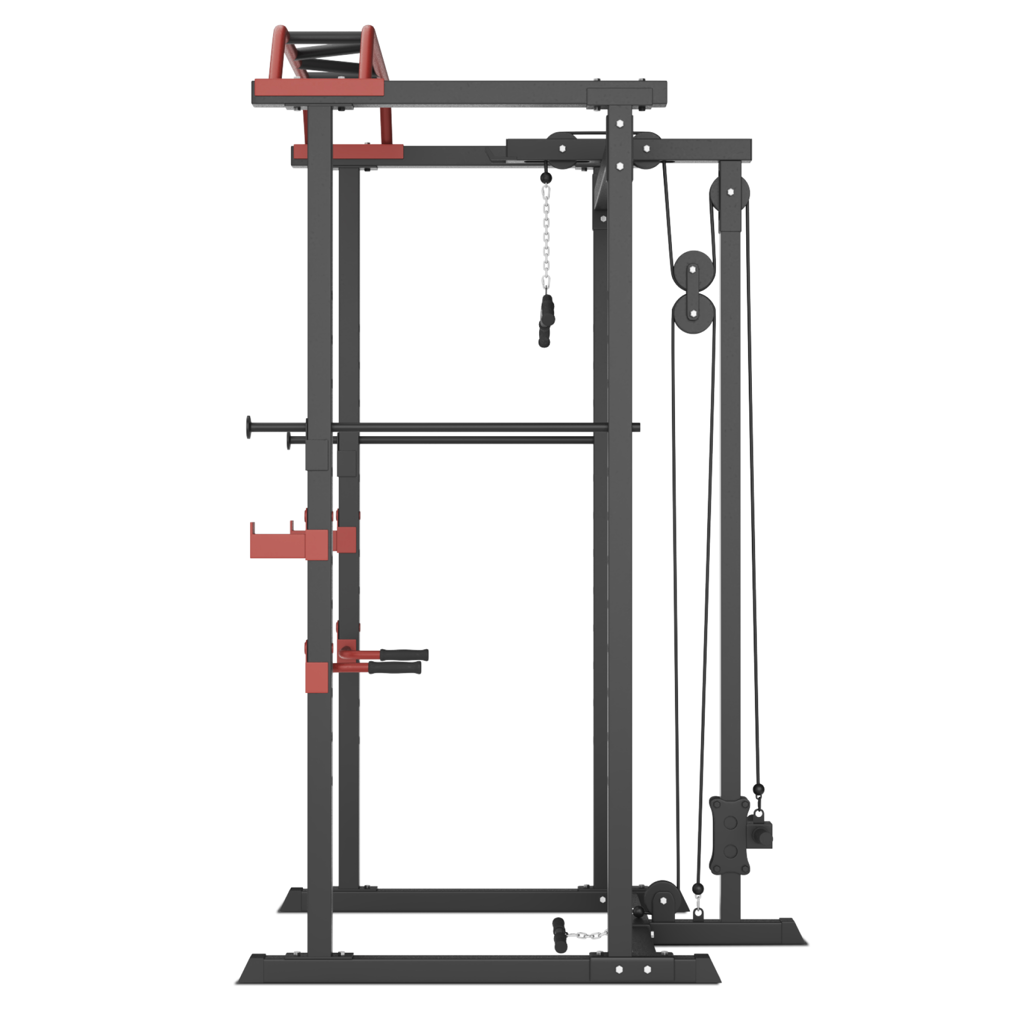 Силовая рама многофункциональная с тягой (300 кг) UnixFitt PF300RD 2000_2000