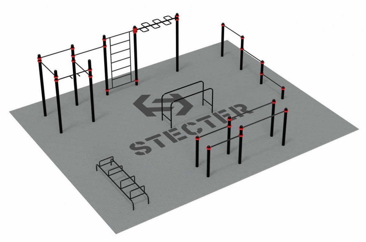 Проект Stecter Дворовая площадка для Воркаут 2-4 5095 1200_795