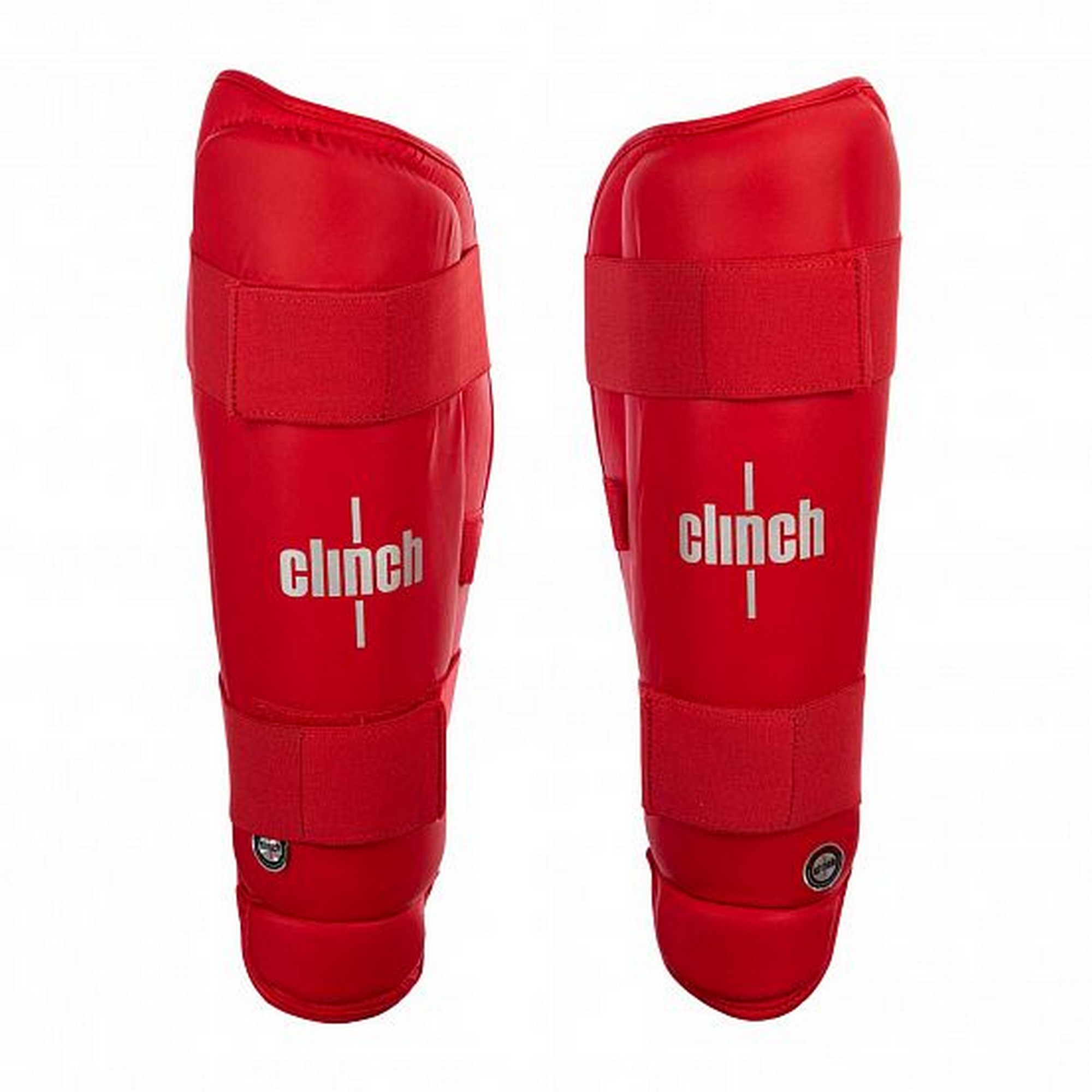 Защита голени Clinch Shin Guard Kick C522 красный 2000_2000