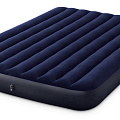 Надувной матрас Intex Classic Downy Airbed Fiber-Tech, 152х203х25см 64759 120_120